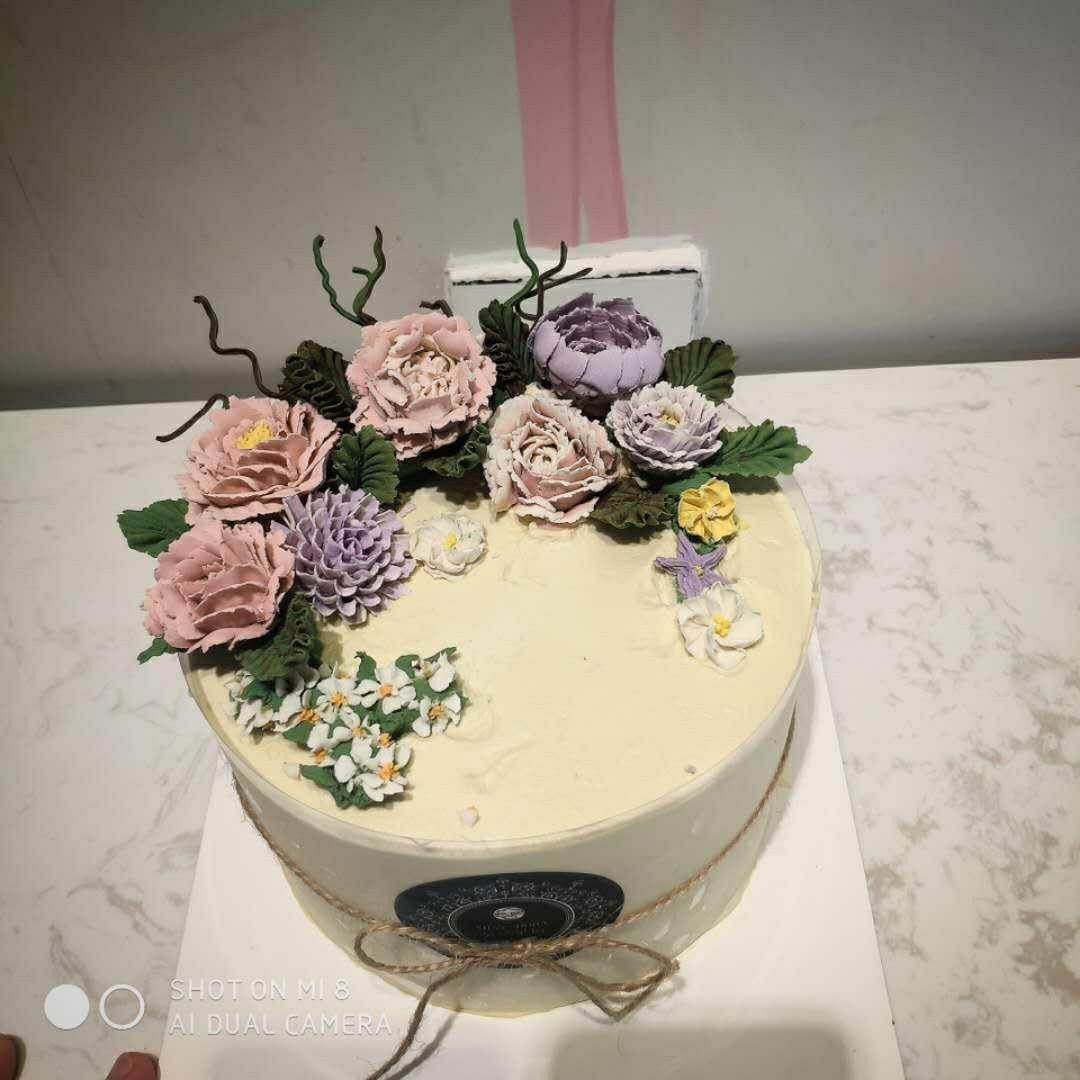 韩式豆沙裱花分享站