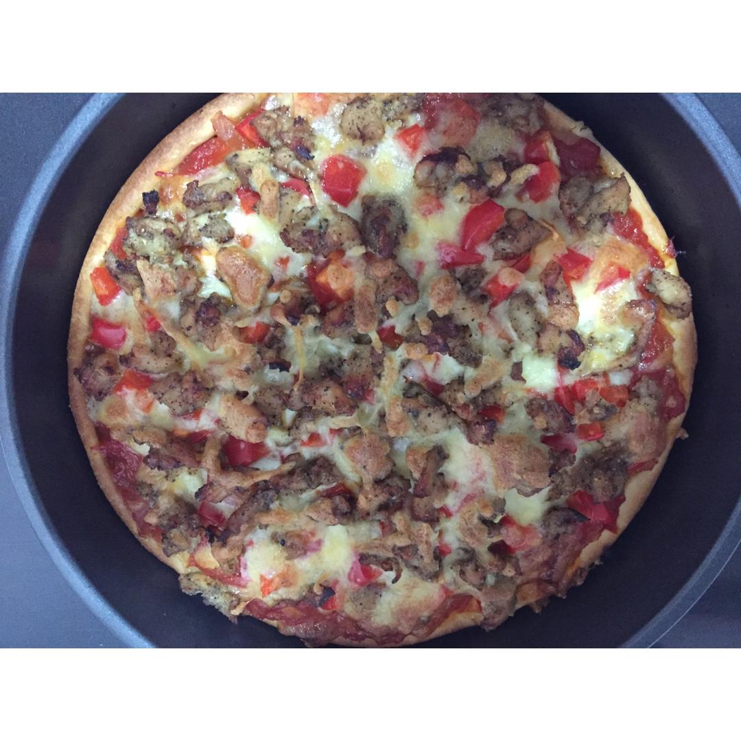 黑椒鸡肉比萨（君之配方）