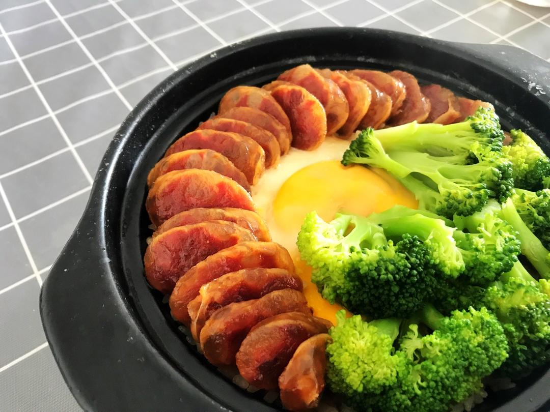 最爱腊味煲仔饭（一人食）（快手版）