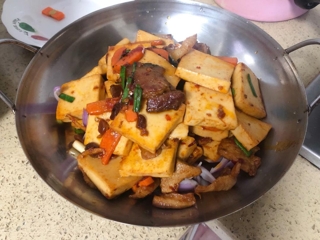 干锅千页豆腐