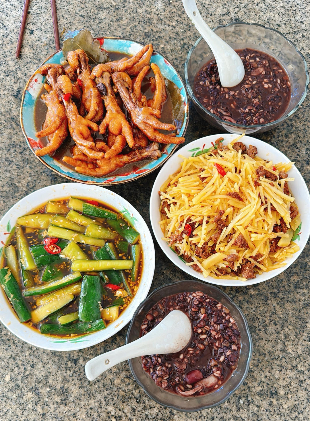 简单快手的土豆丝炒肉丝！拌饭绝绝子！！