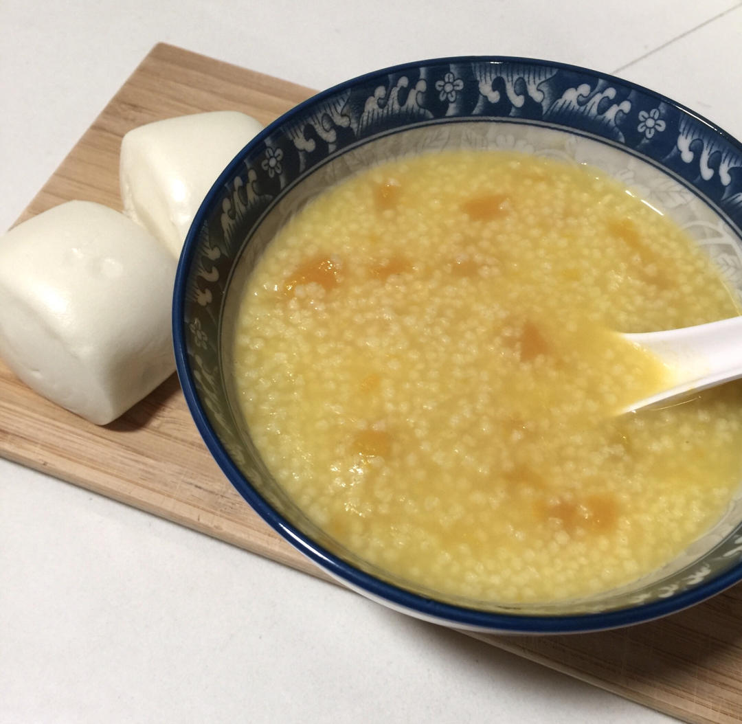 南瓜小米粥