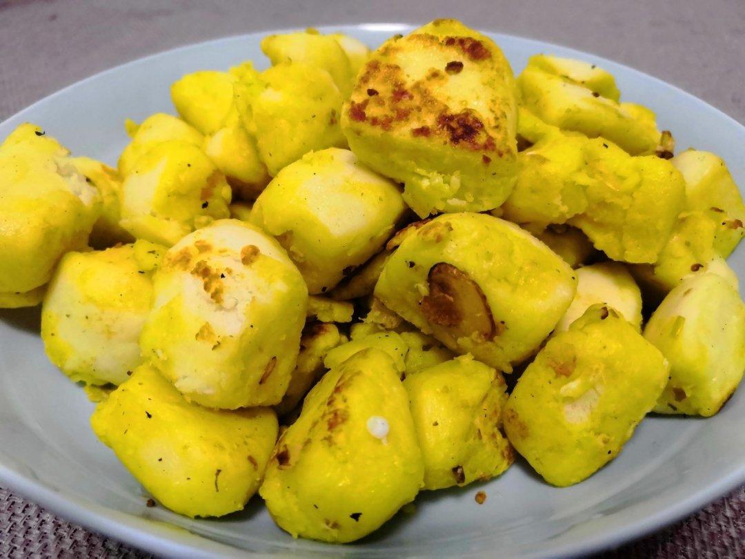 平底锅炒小馒头