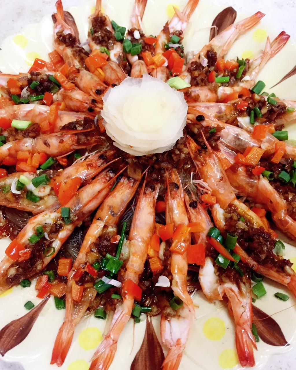 凯爷不够冷做的花开富贵虾