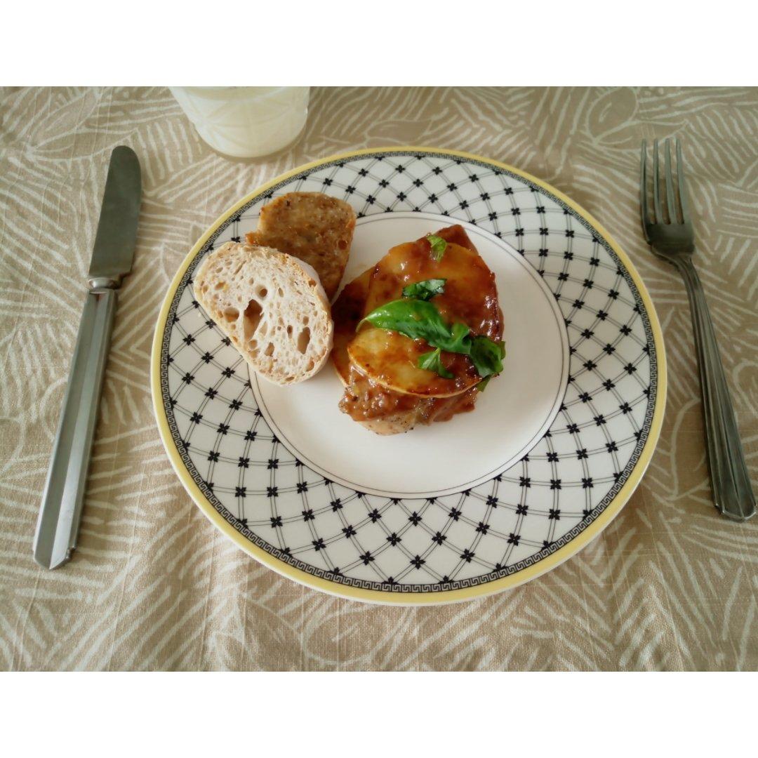 法式红酒煎鹅肝