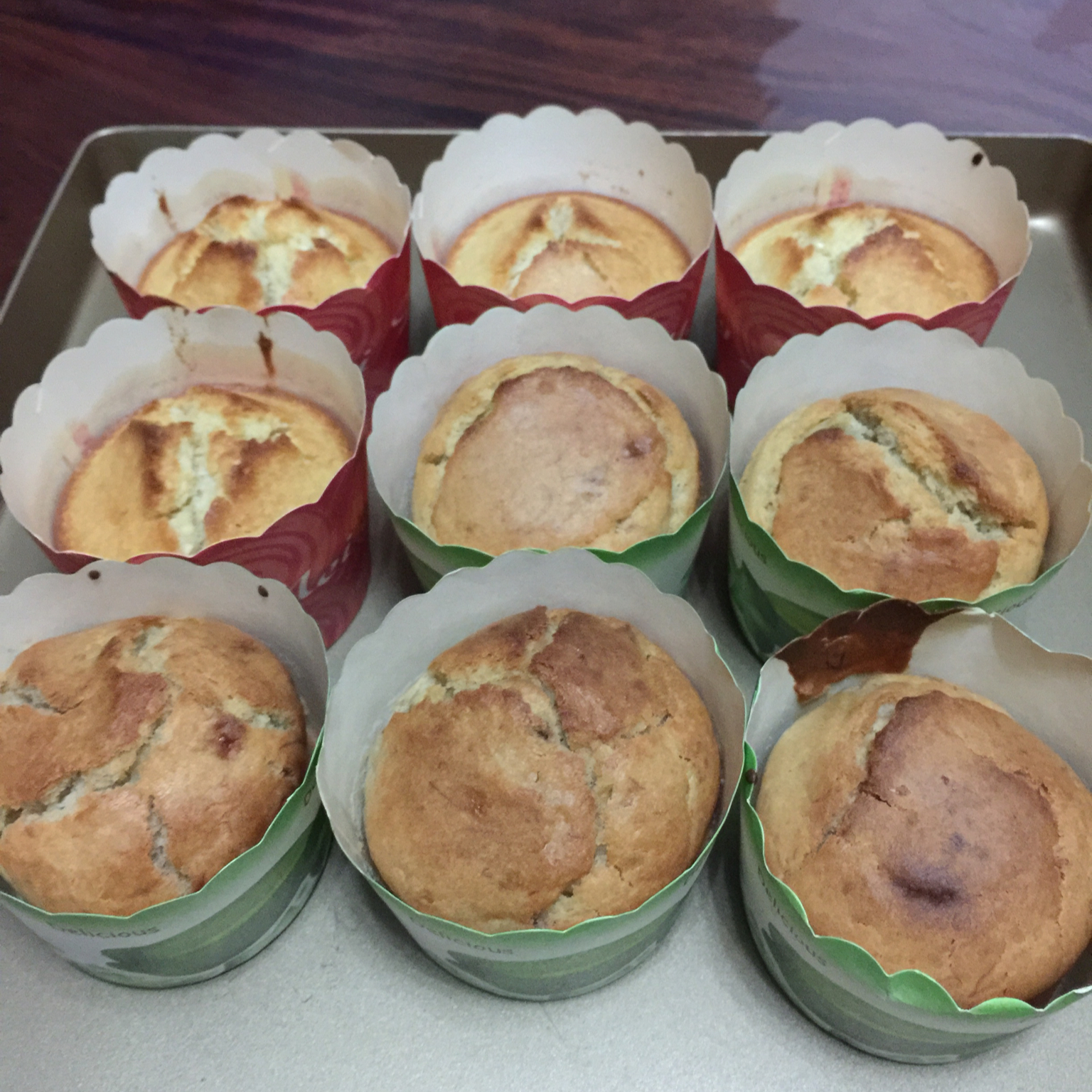 马芬 纸杯蛋糕cupcake香蕉松糕