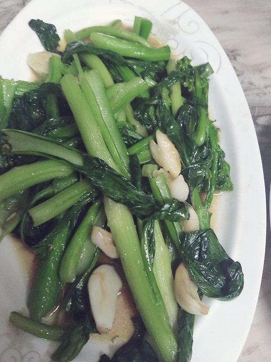 爆炒菜心
