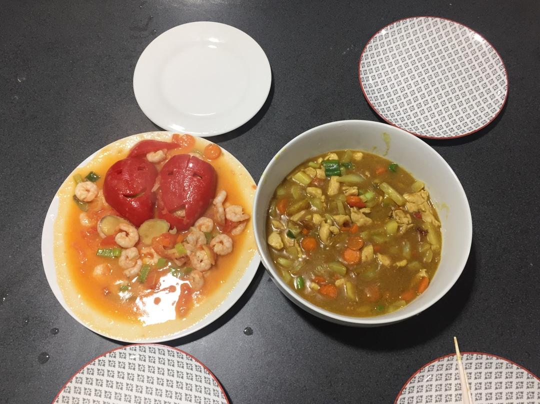 咖喱鸡肉饭