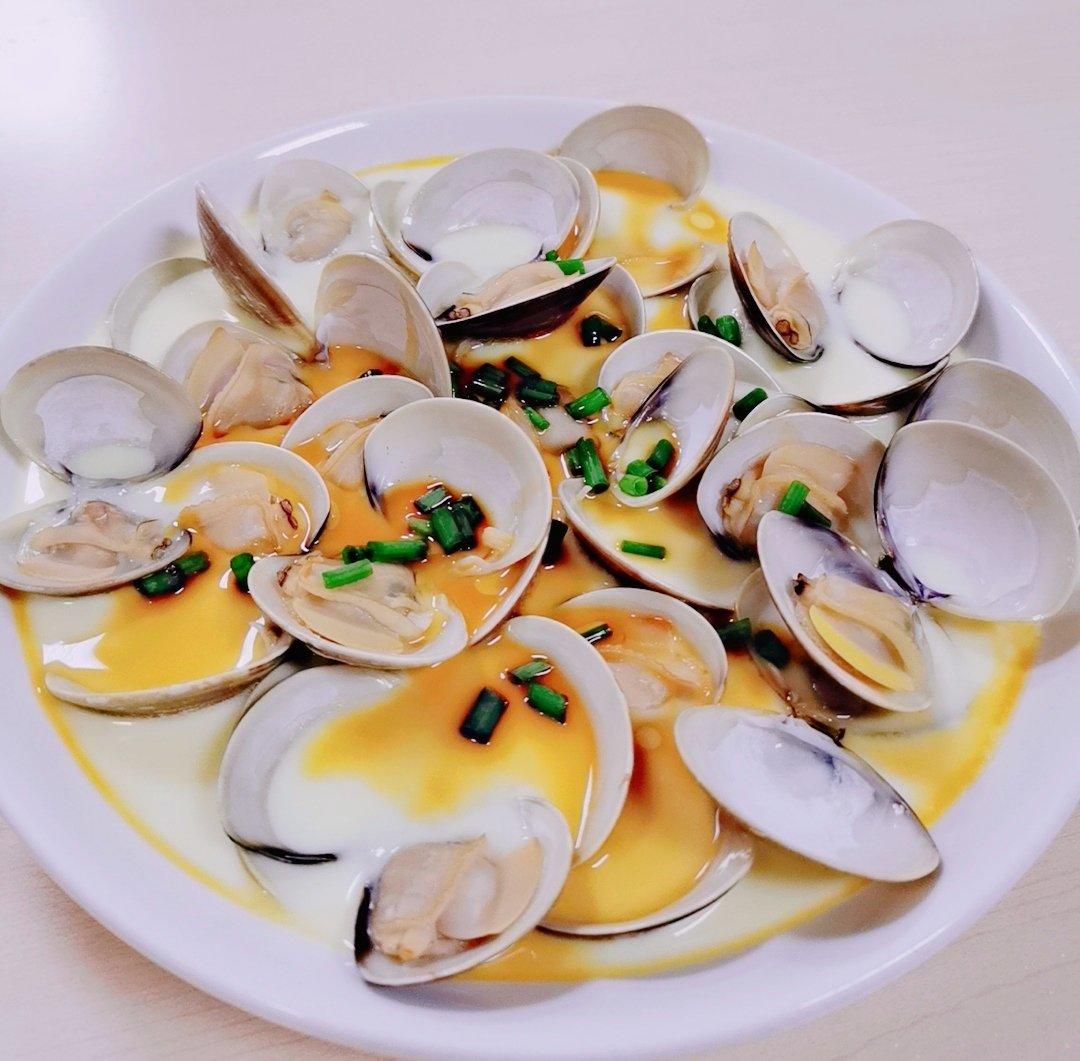 Q弹营养美味【蛤蜊蒸蛋】