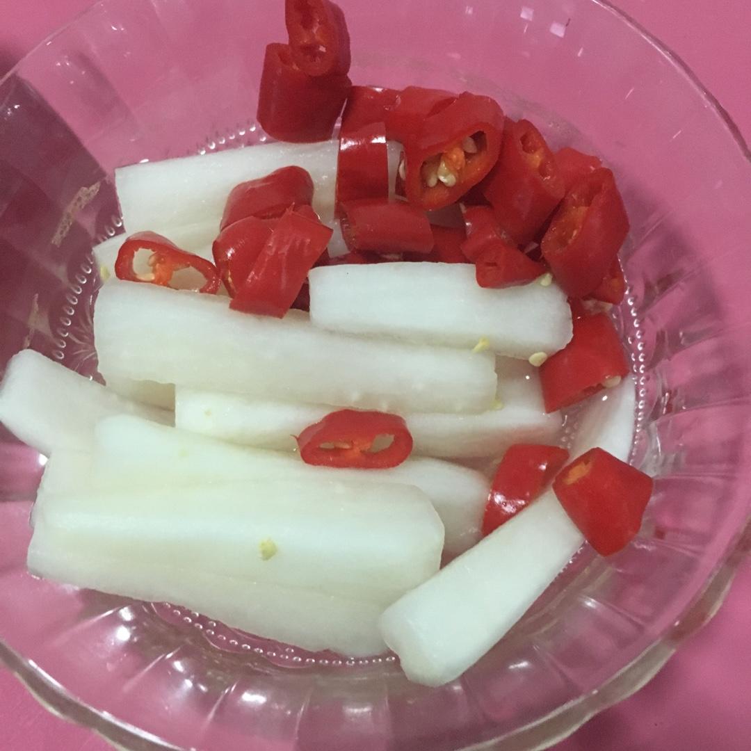 酸甜爽口脆萝卜