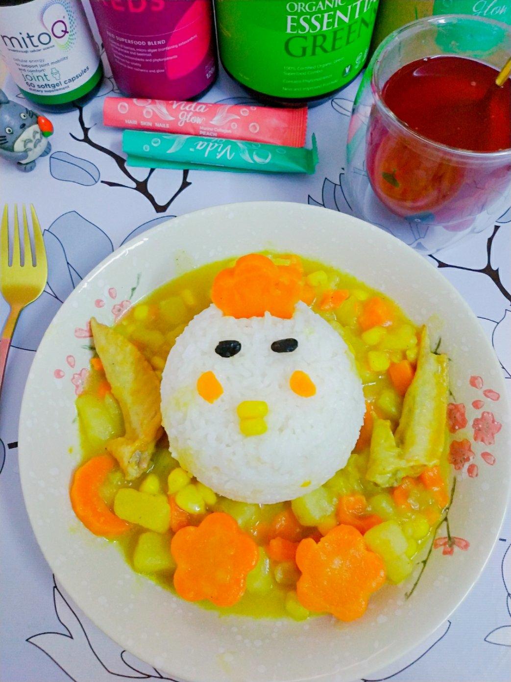 咖喱鸡肉饭