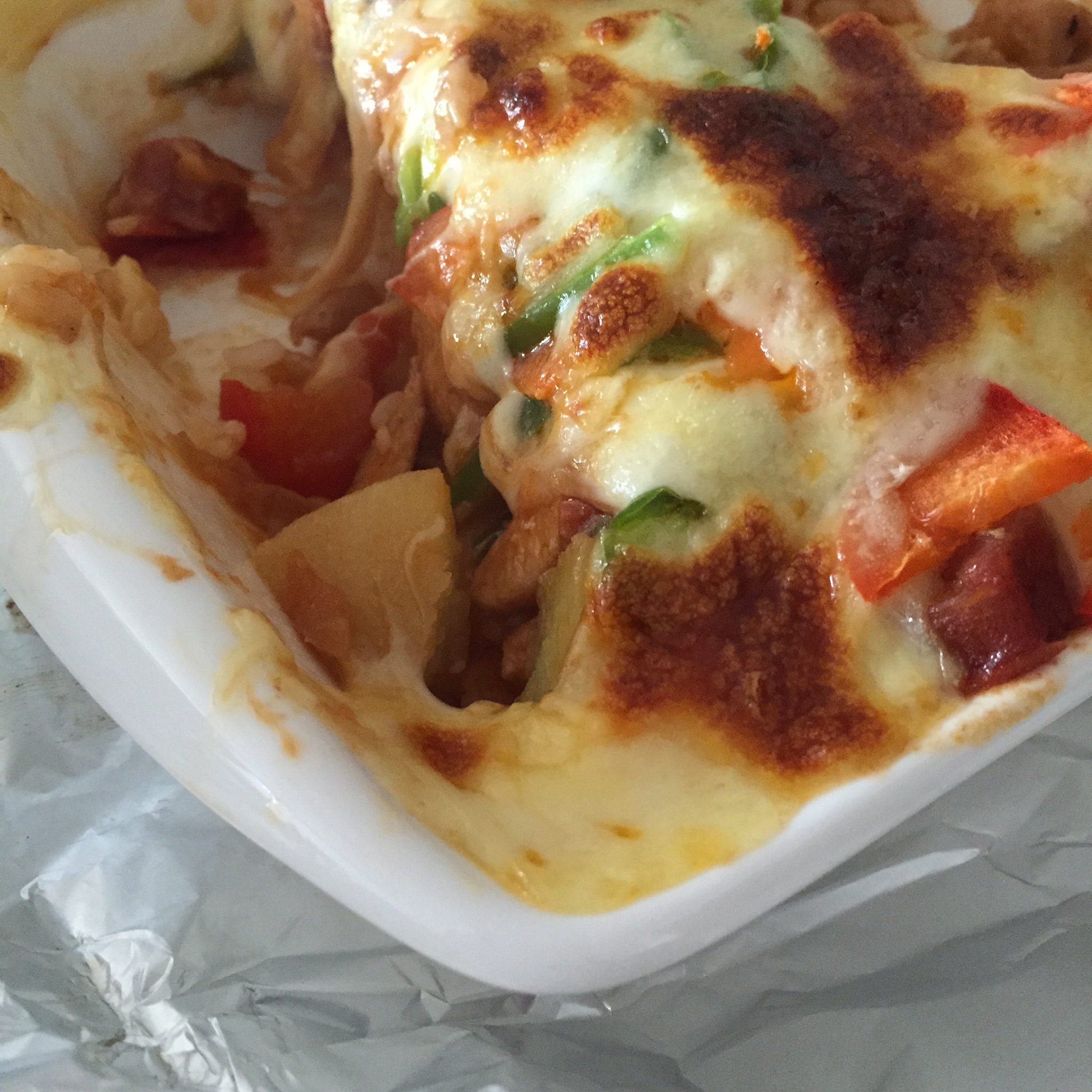 番茄鸡肉浓情焗饭【两人份】