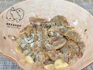 广东菜 茶叶焗虾 （详细到包你会）的做法 步骤11
