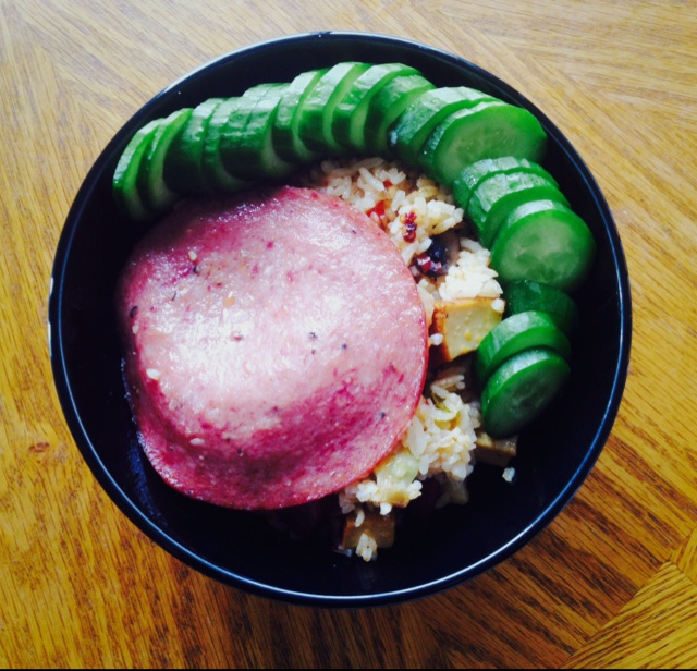 小时候的酱油炒饭