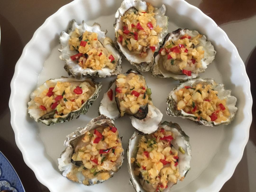 蒜蓉烤生蚝（烤箱版首发）