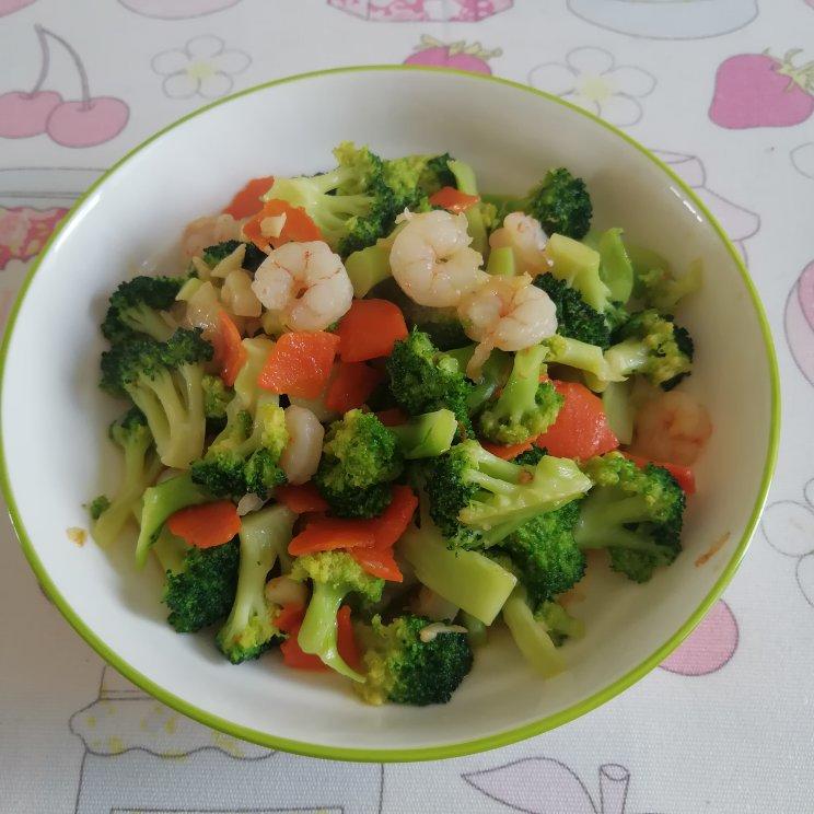 西兰花炒虾仁🍤