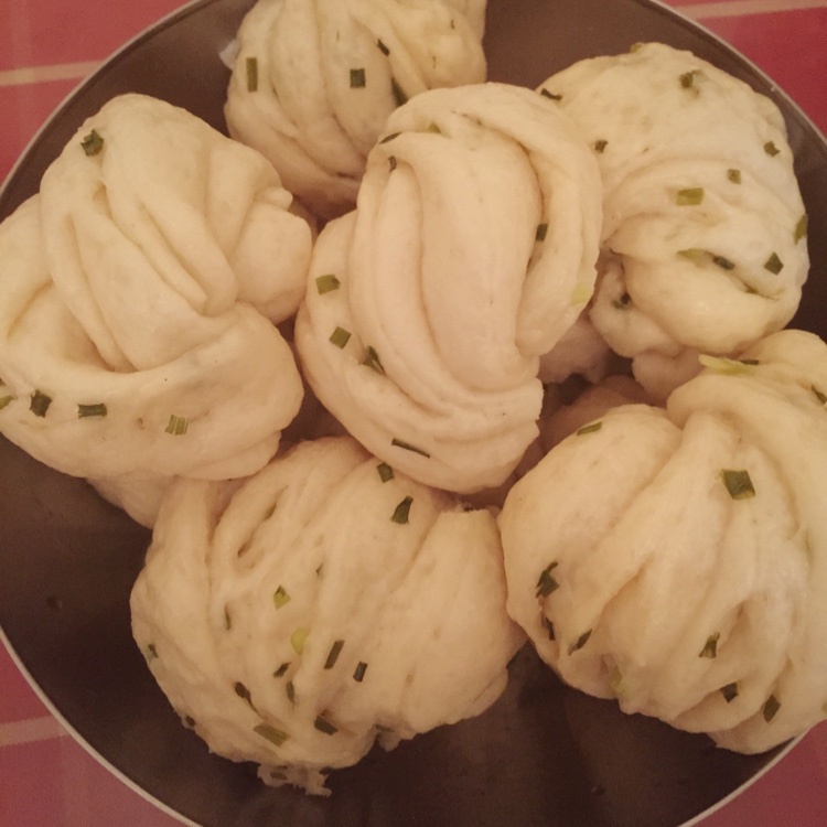 葱油椒盐花卷