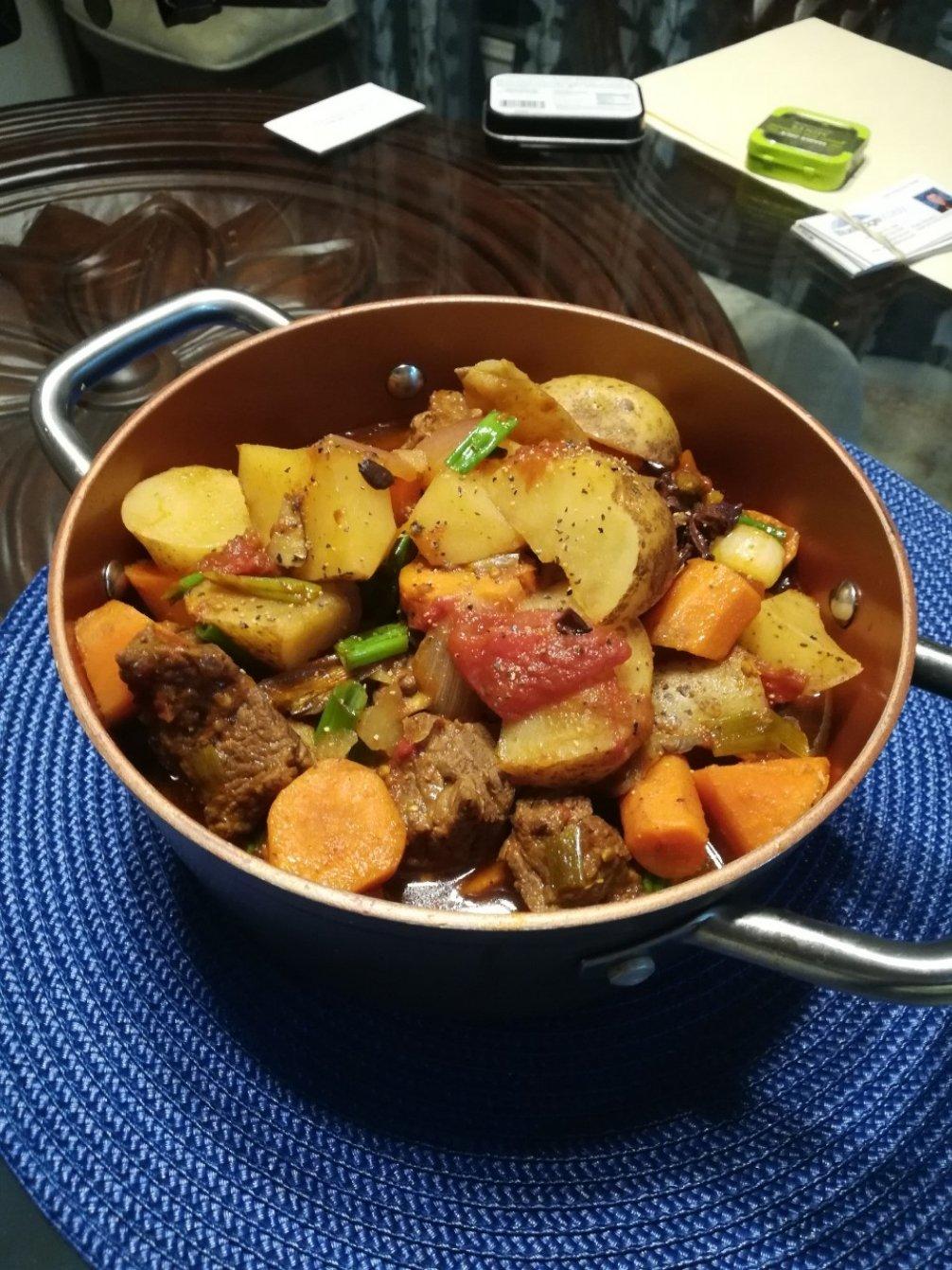 番茄土豆炖牛腩