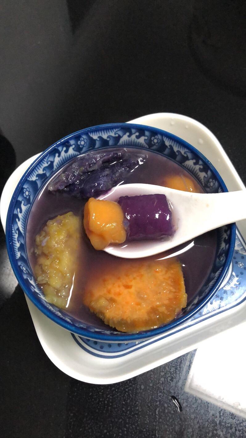 蕃薯芋圆糖水
