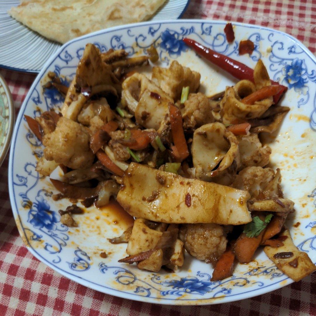 妈妈教的炒鱿鱼