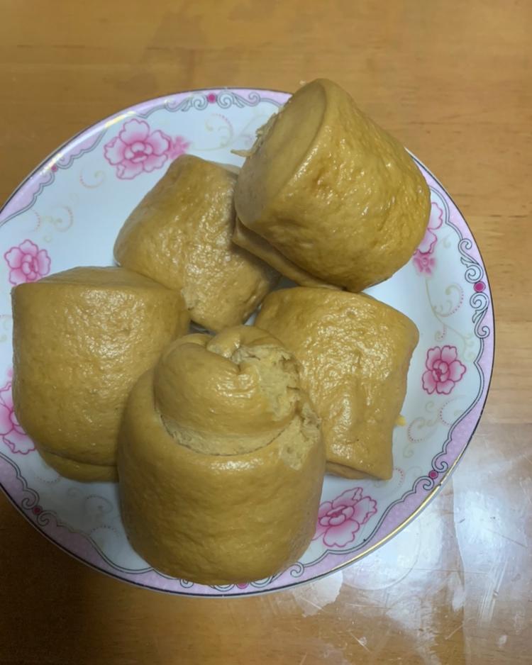奶香红糖馒头