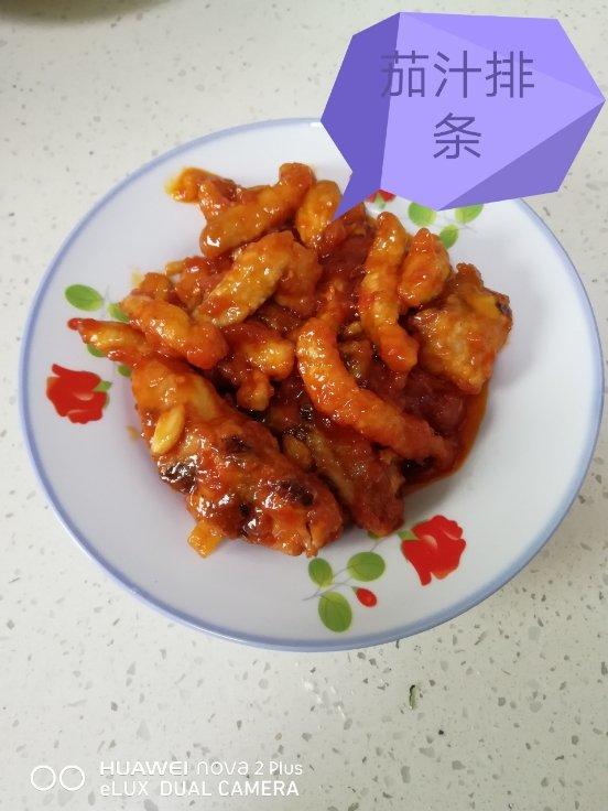 茄汁排条—小朋友的最爱