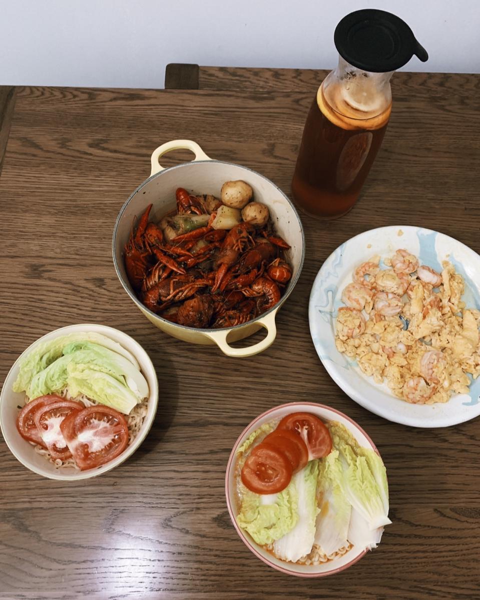 鲜香嫩滑的 虾仁滑蛋