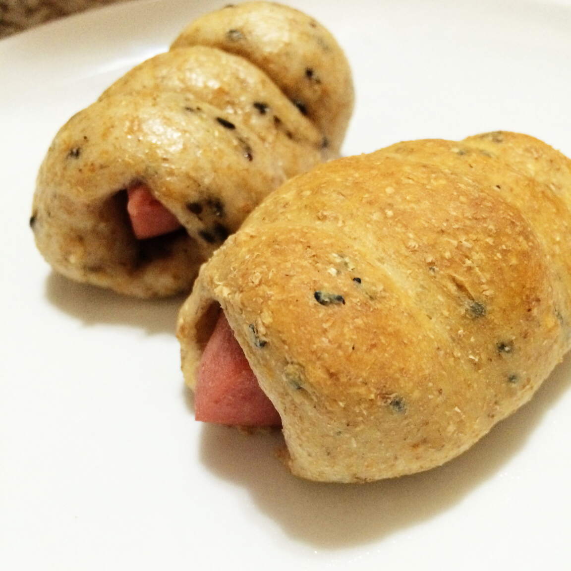 快手火腿卷～一次发酵