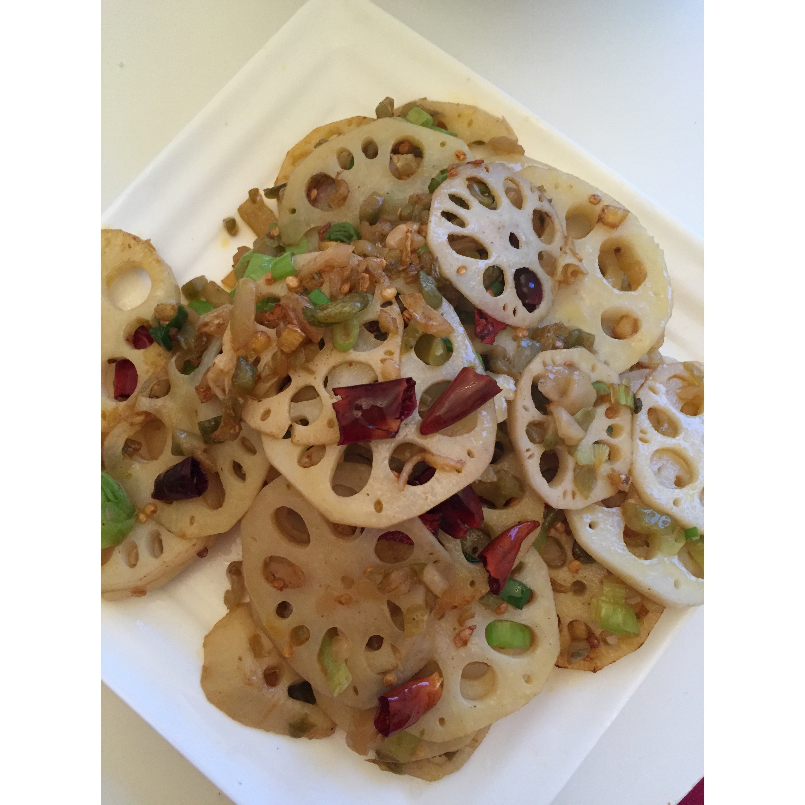 田园味十足，半小时搞定两个菜丨丝瓜炖豆腐&榨菜炒藕片 · 圆满素食