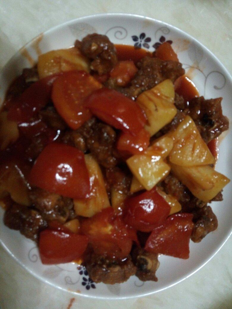 【中餐厅】张亮版菠萝咕咾肉