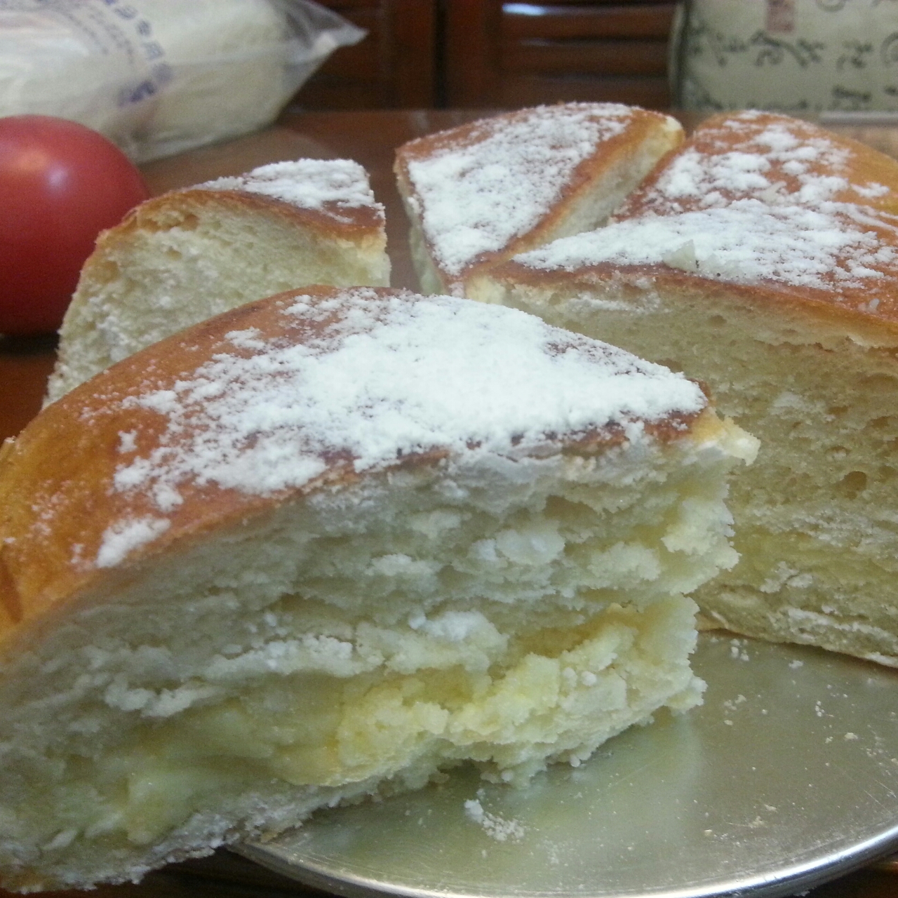 火遍朋友圈的～乳酪包