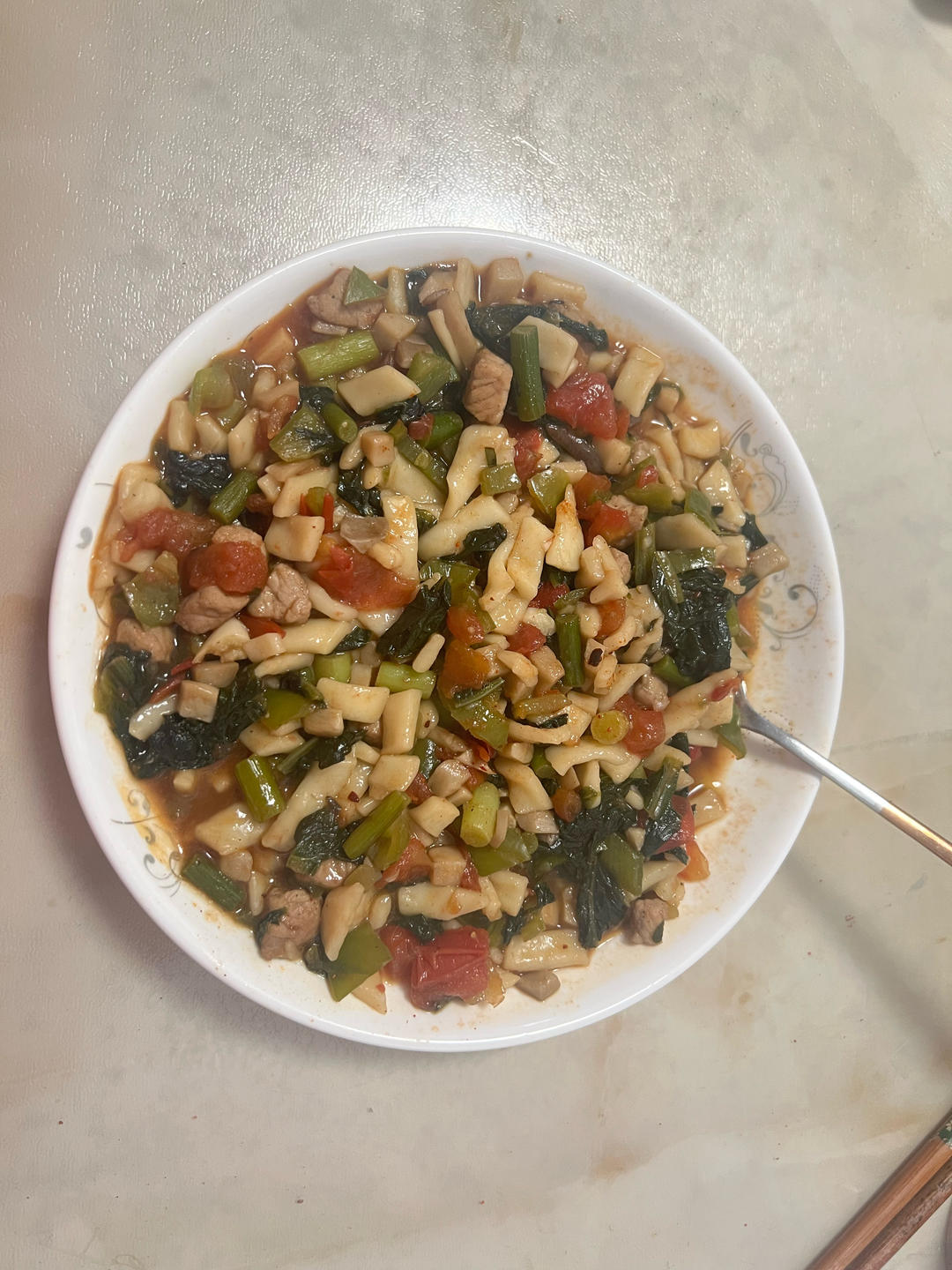 丁丁炒面正宗新疆味