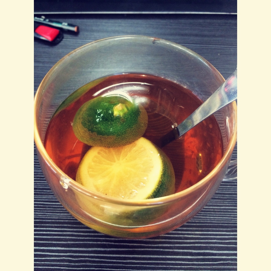 85℃一颗柠檬红茶