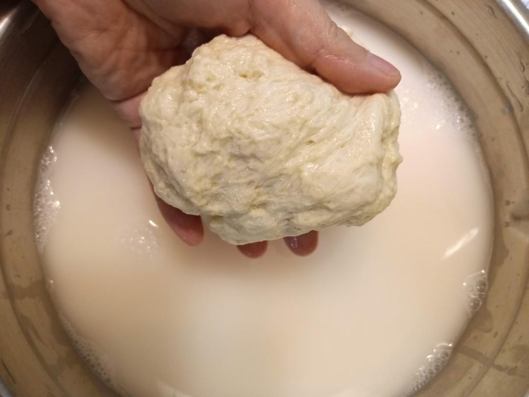 纯奶手撕吐司的做法 步骤1