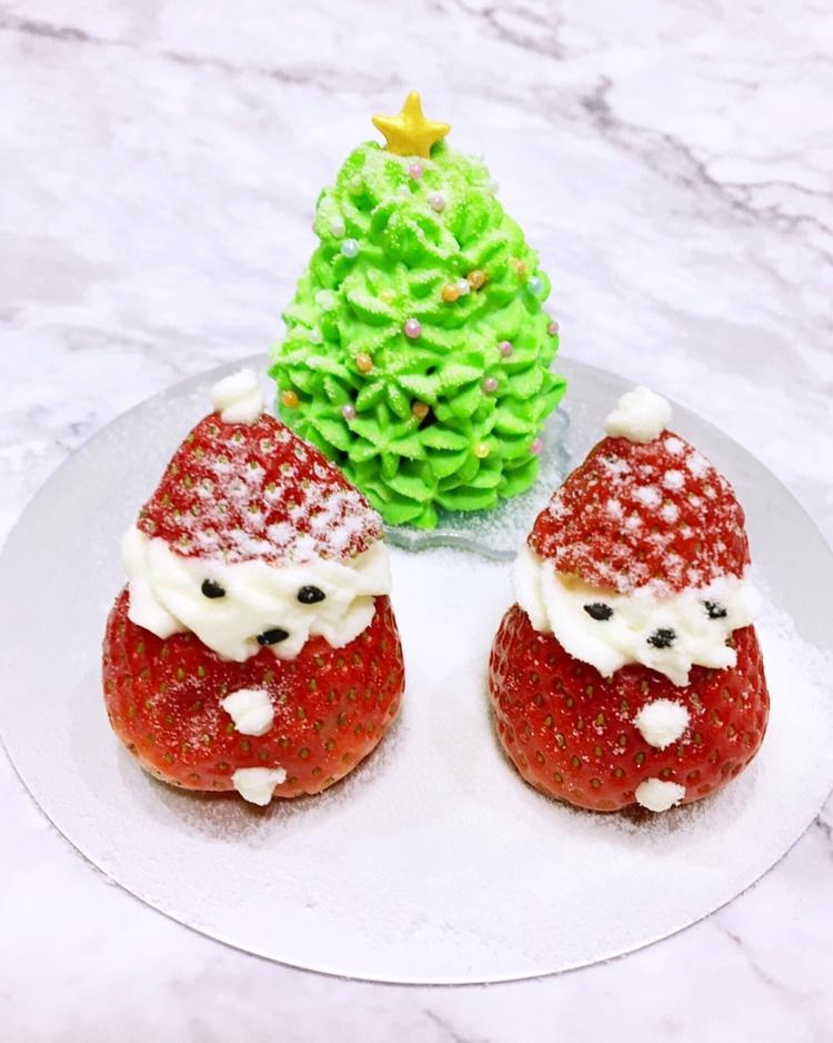 草莓圣诞老人、圣诞雪人