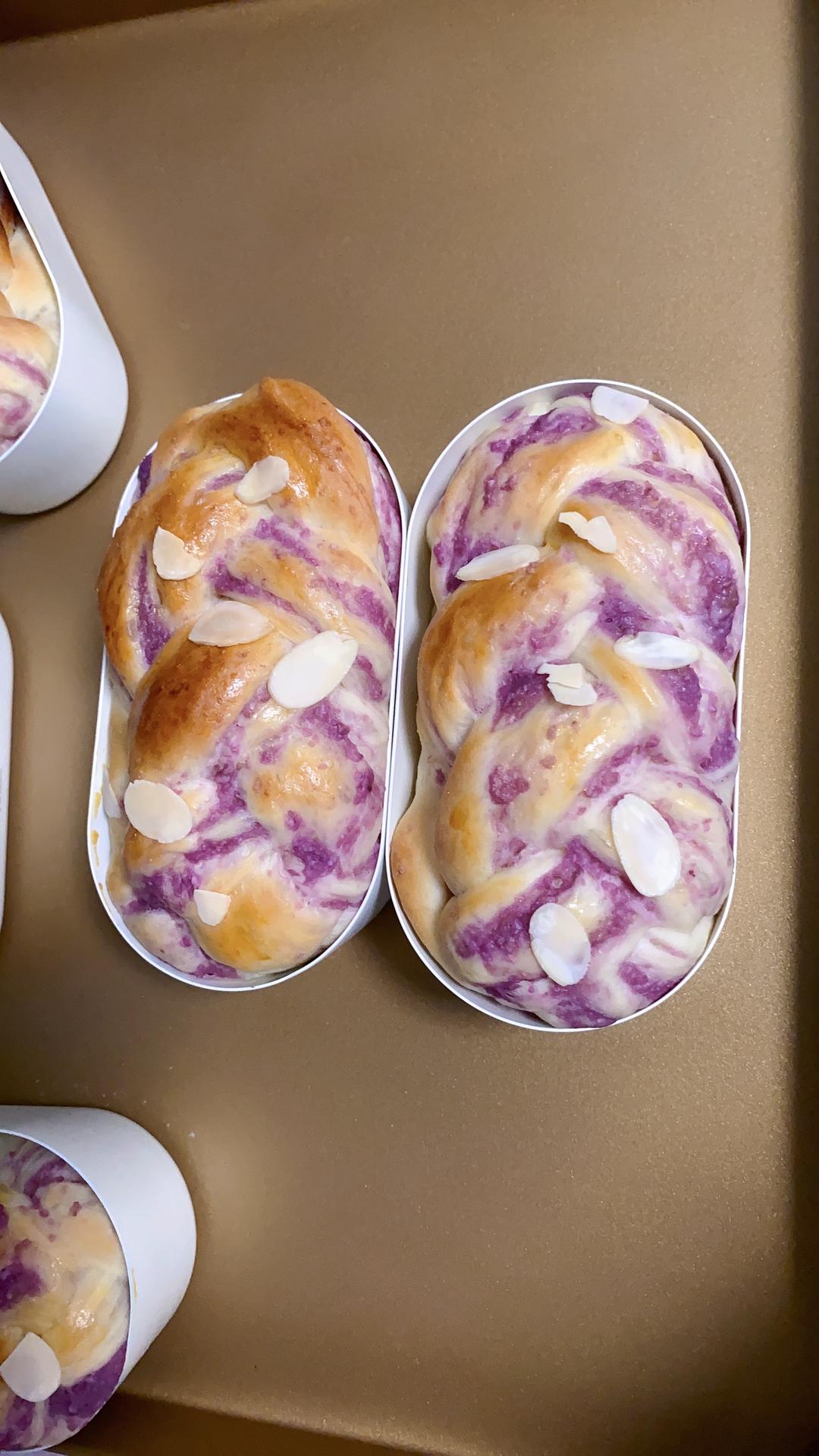 mini奶香芋泥小吐司