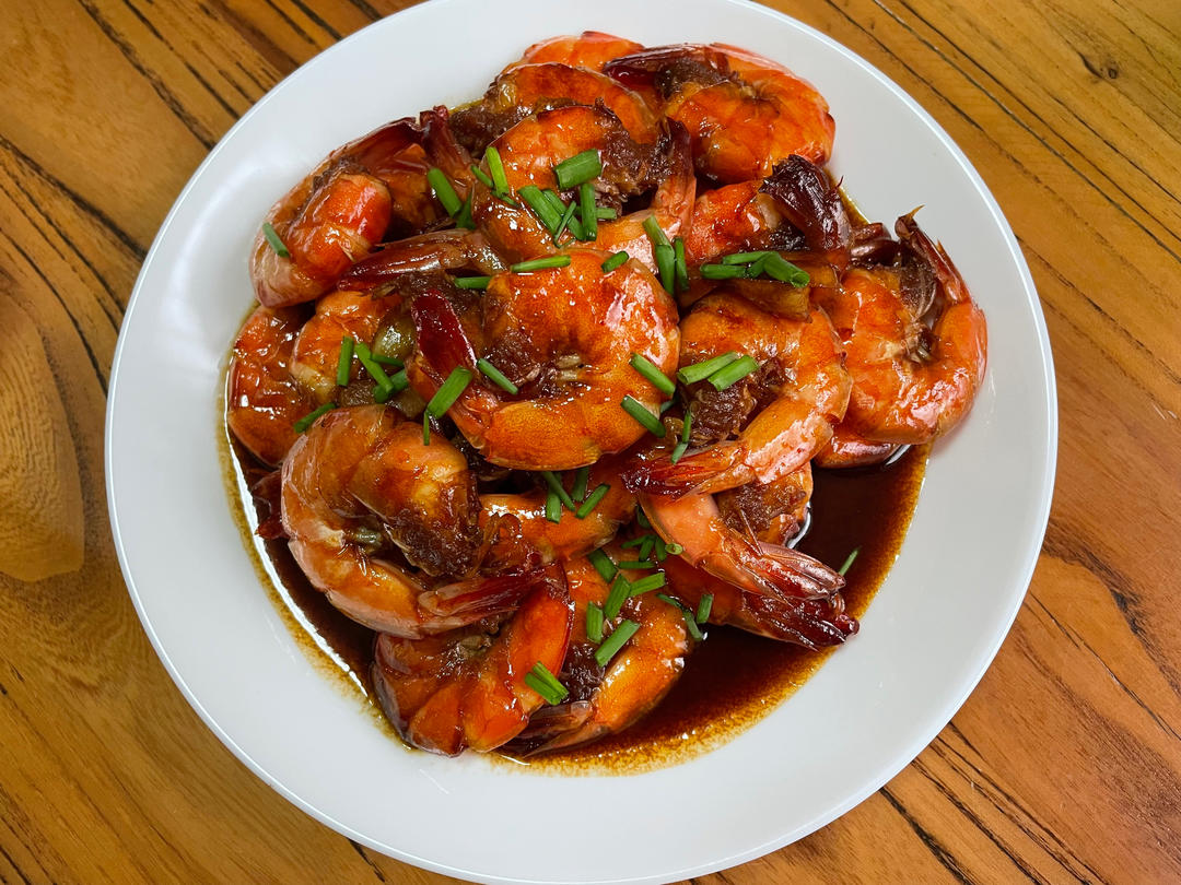 家庭版油焖大虾