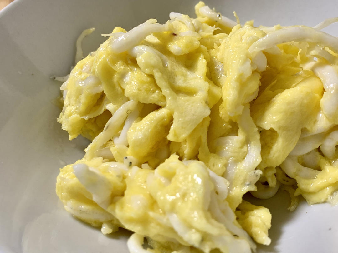 银鱼炒蛋