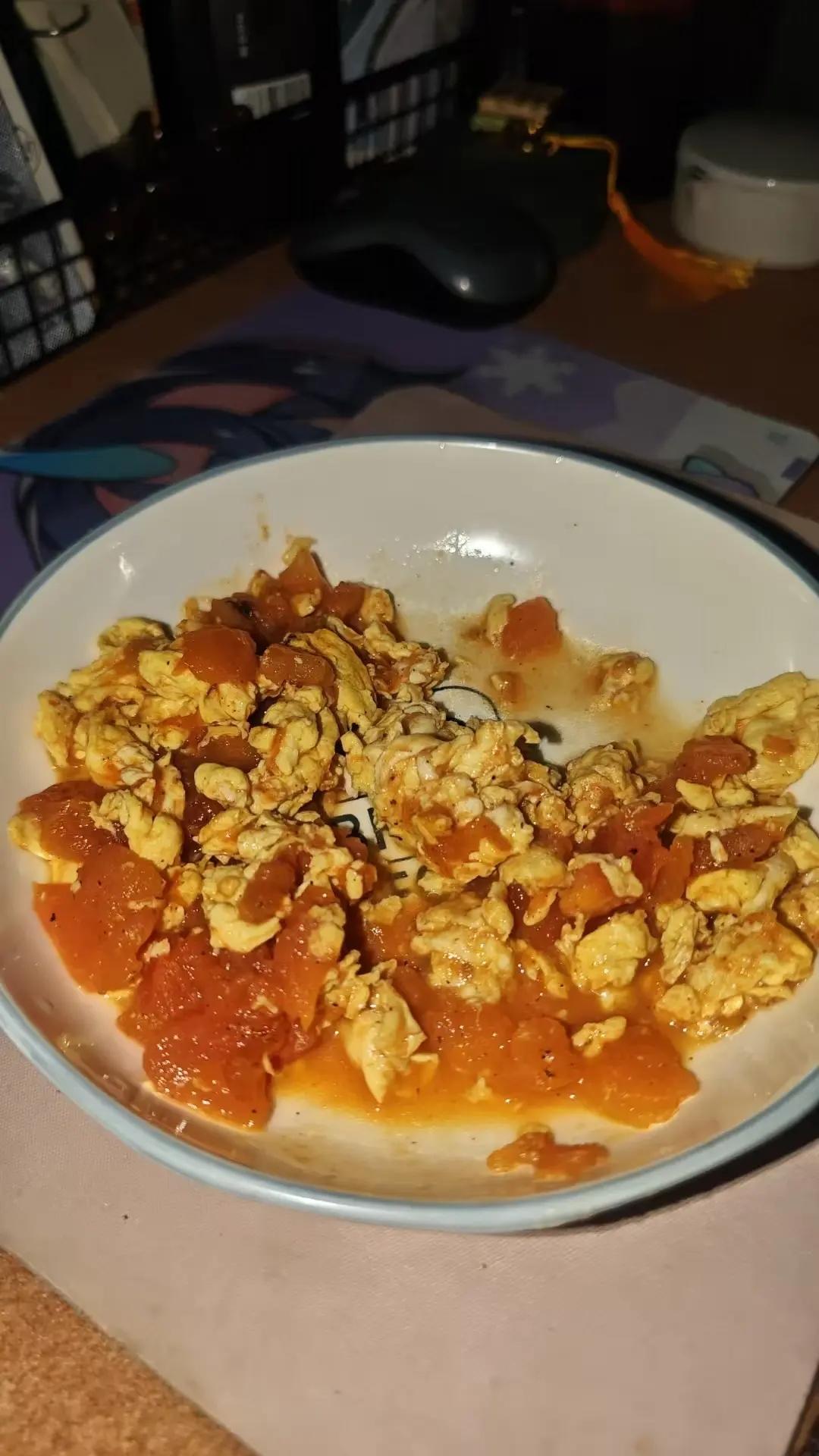 超嫩滑的番茄炒蛋