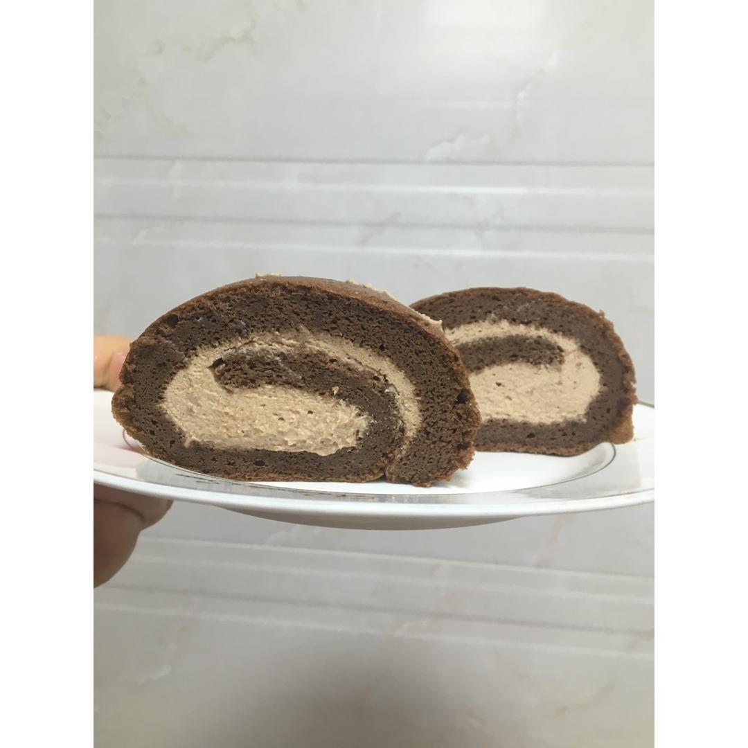 可可蛋糕卷