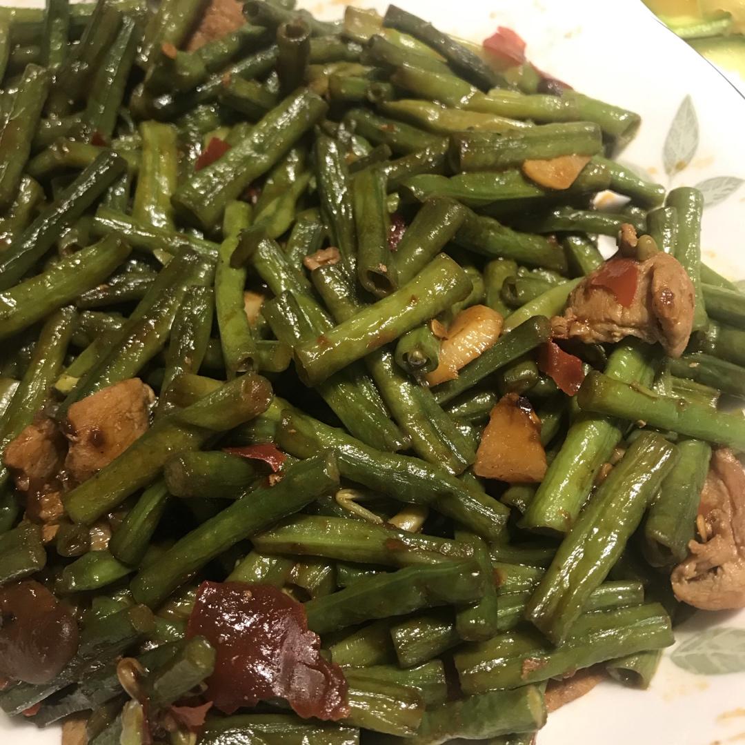线豆儿炒肉