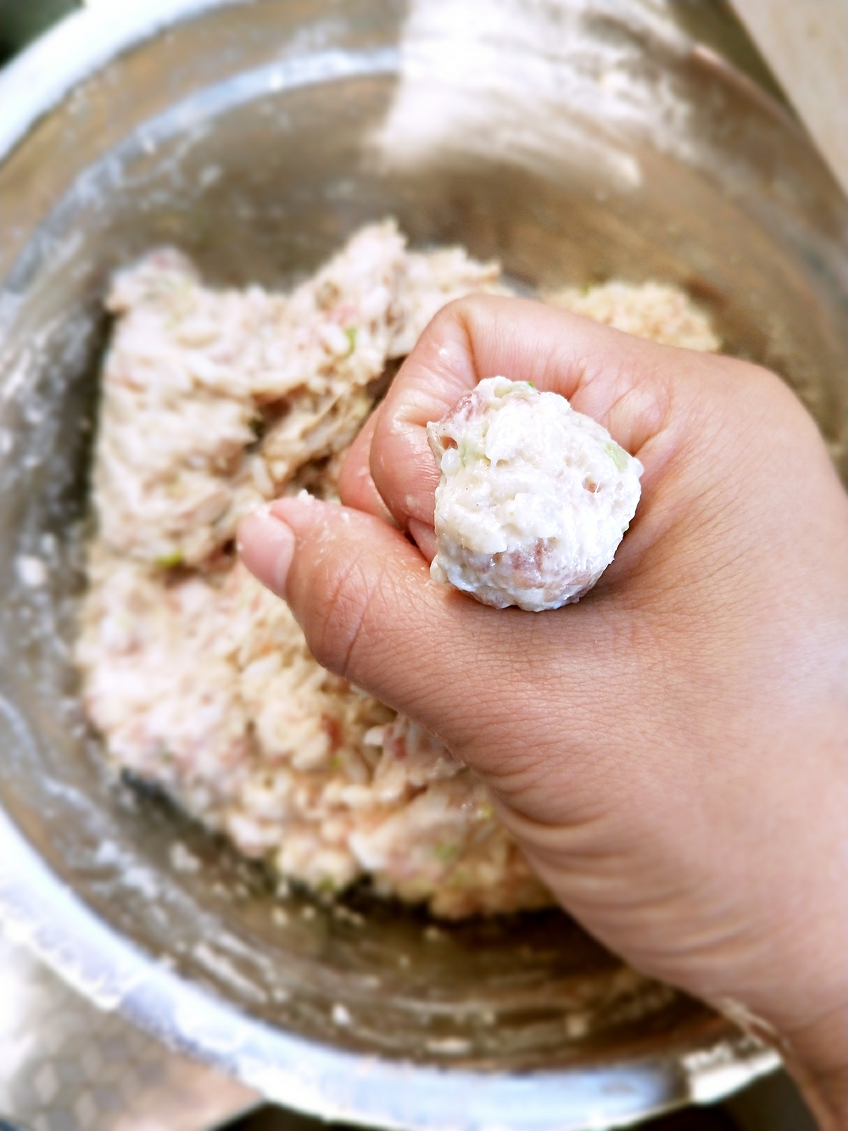 米饭丸子(回忆的味道)的做法 步骤7