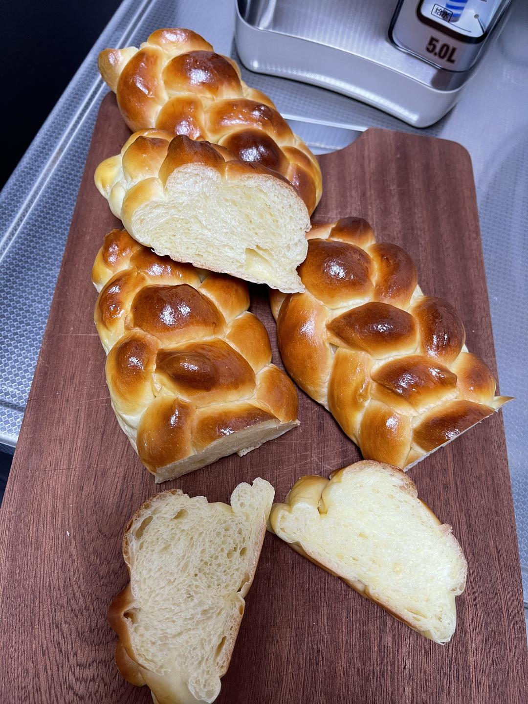 纯奶手撕吐司的做法 步骤1