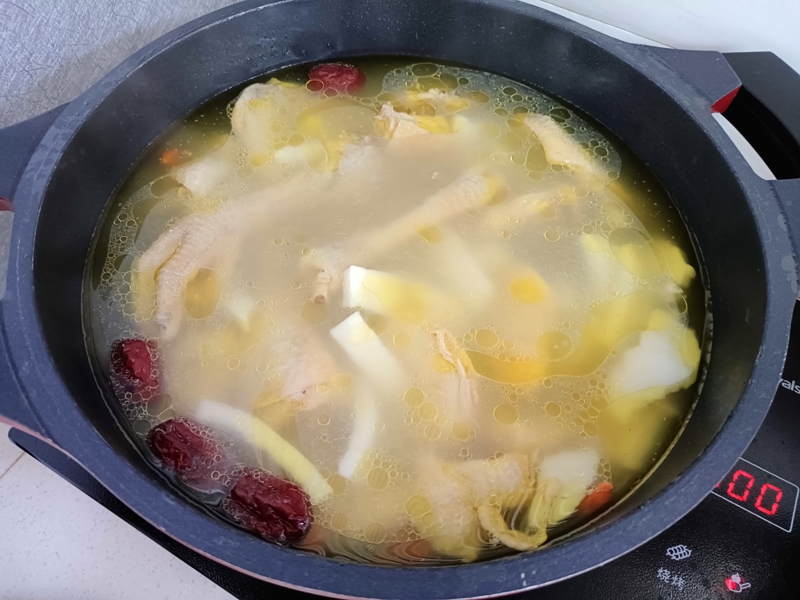 好喝的椰子鸡汤（无盐无鸡精）的做法