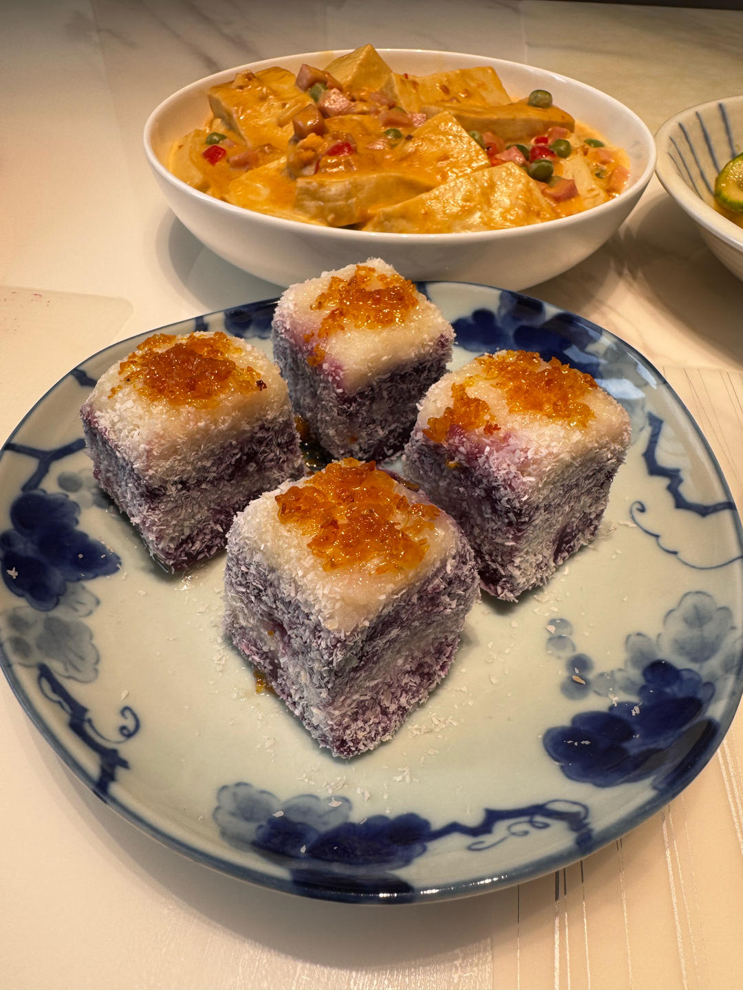 紫薯山药糕