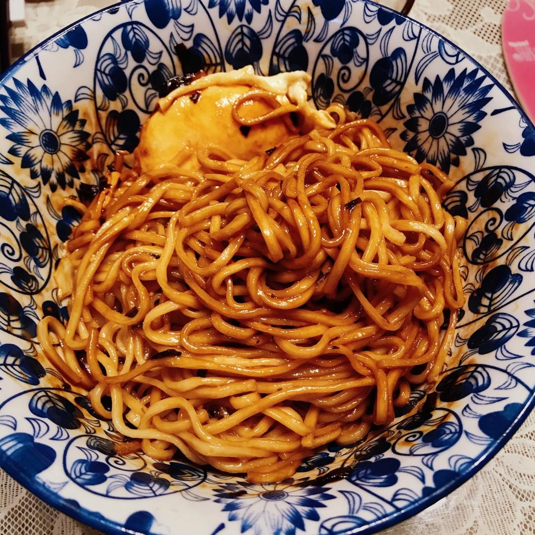 极香的葱油面