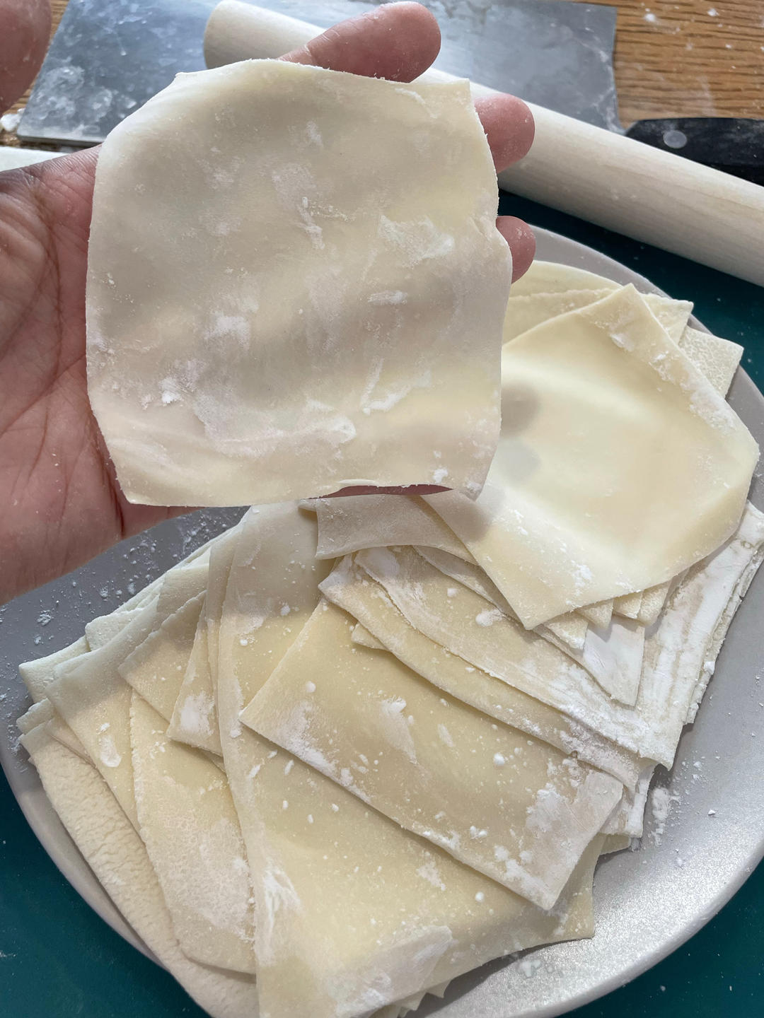家庭自制手擀馄饨皮、云吞皮『超详细零失败』