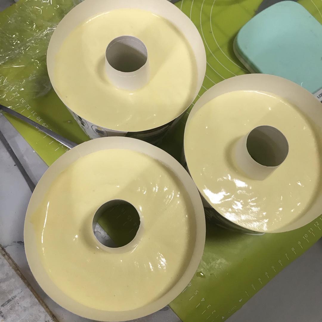 14cm中空纸模戚风蛋糕