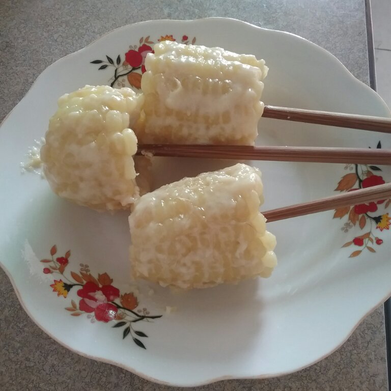 奶香煮玉米