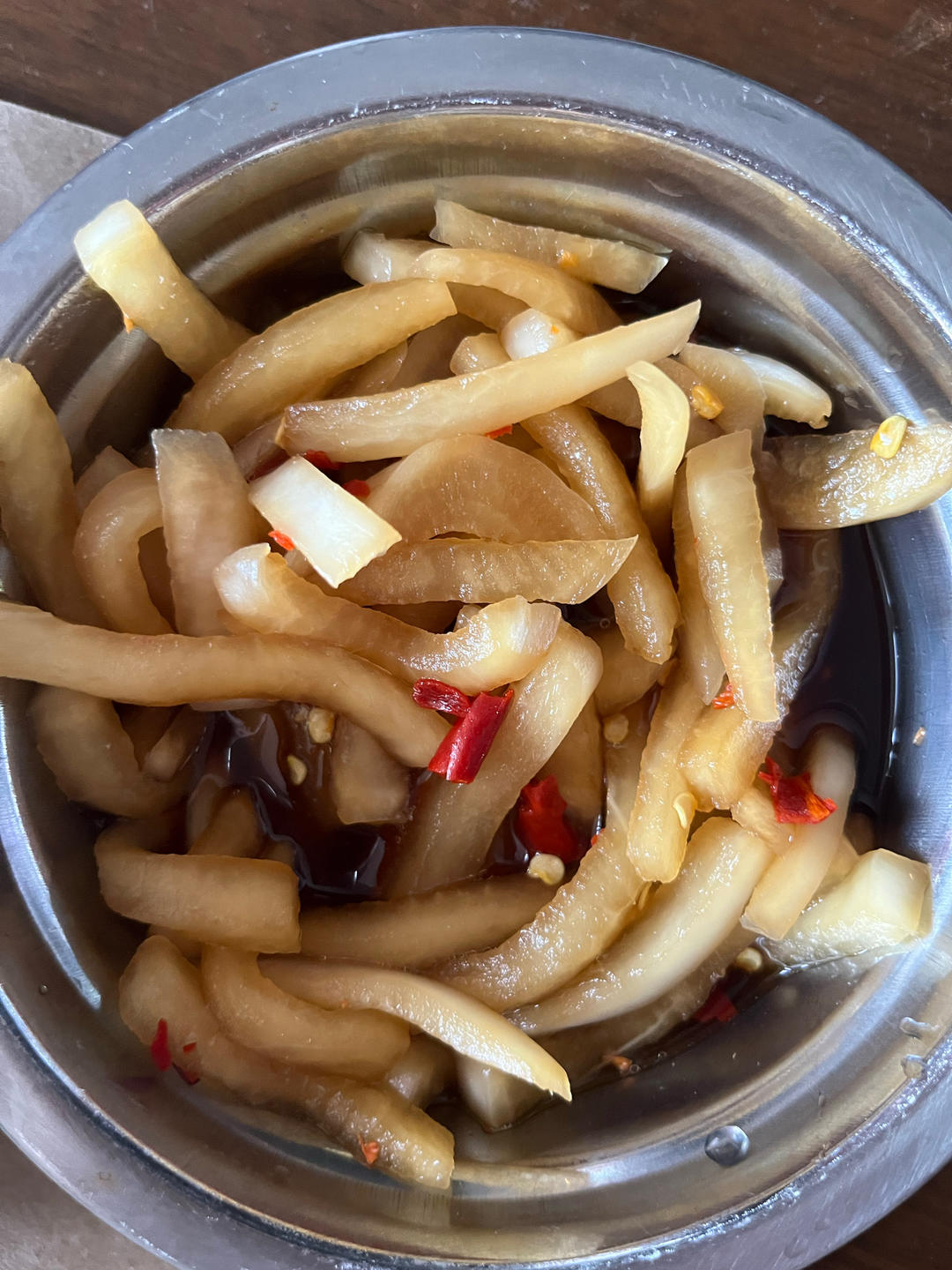 酸辣脆爽的萝卜，当零食都非常好